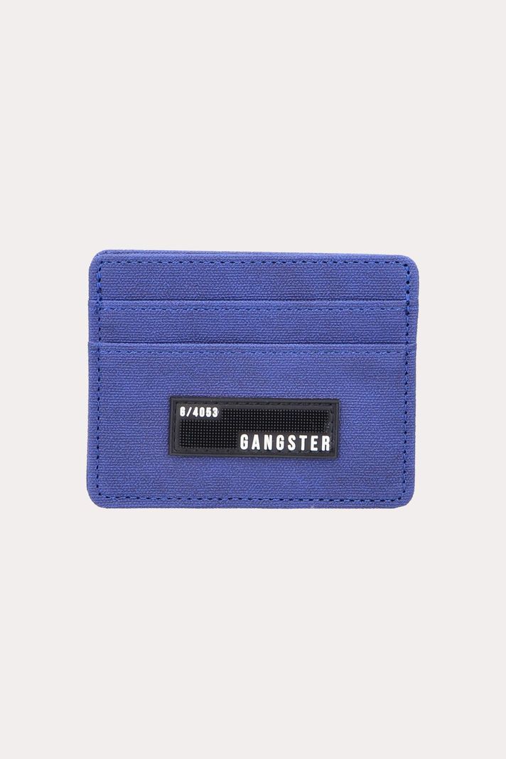 Billetera Deluxe Tarjetero Azul Gangster-0