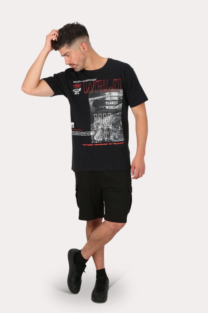 Polera Mc Básica Rasing  Negro Overcore-3