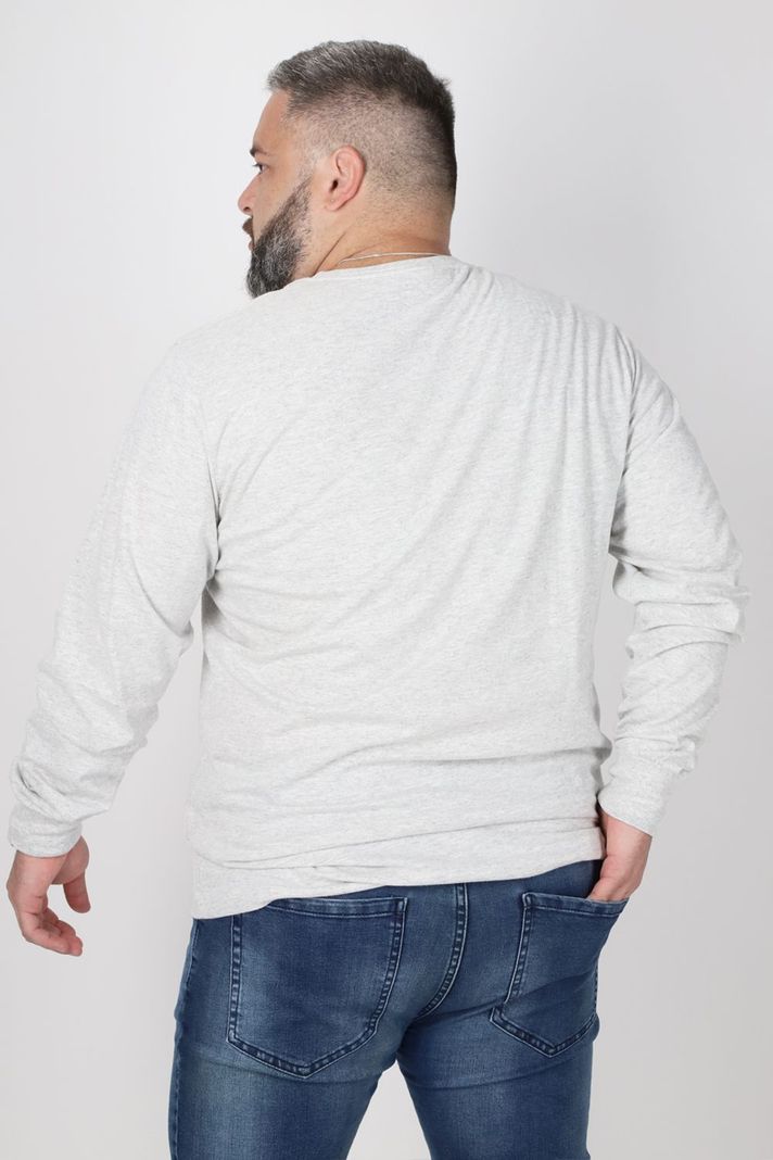 Plus Polera Manga Larga Fore Arena Gangster-1