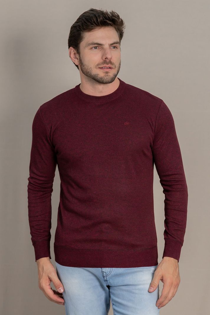 Chaleco  Liviano Plain Burdeo Gangster-0