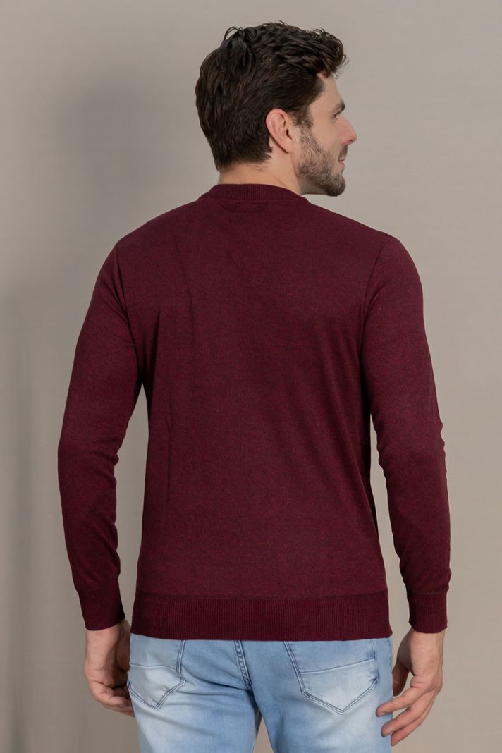 Chaleco  Liviano Plain Burdeo Gangster-1