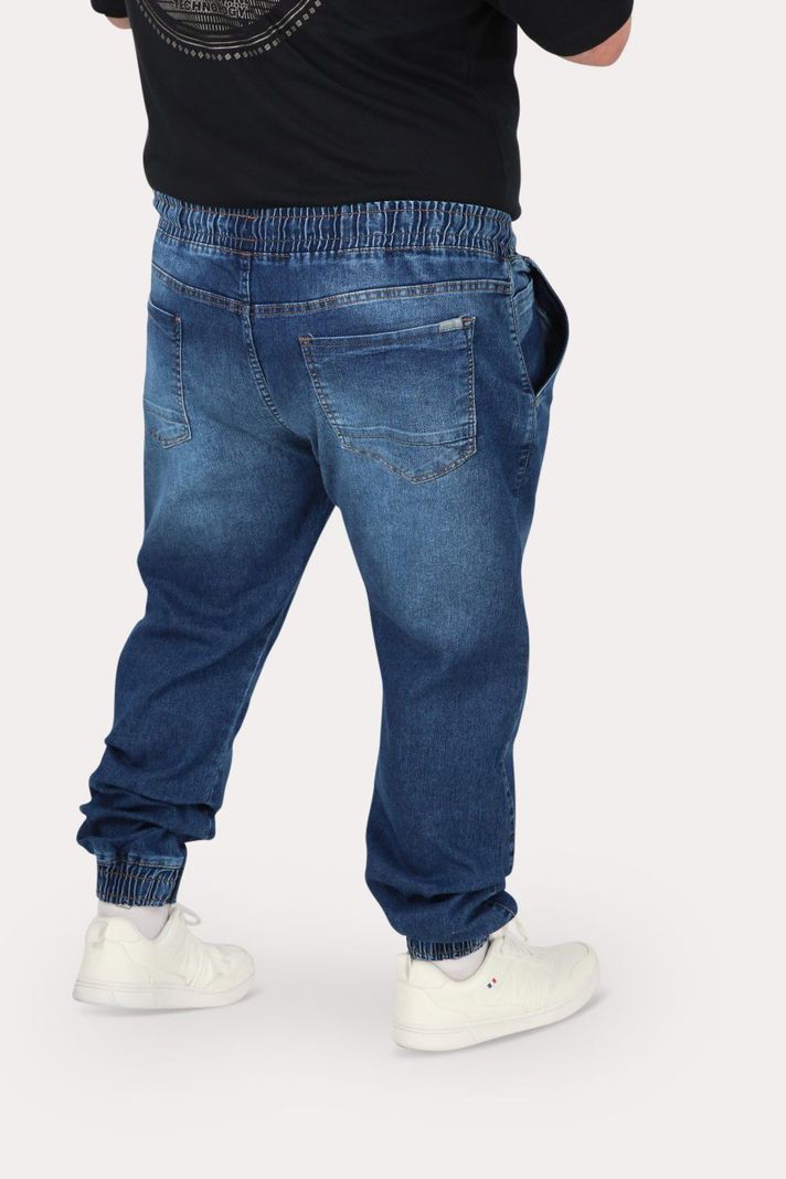 Plus Pantalon Jogger Denim 0 Azul Gangster-1