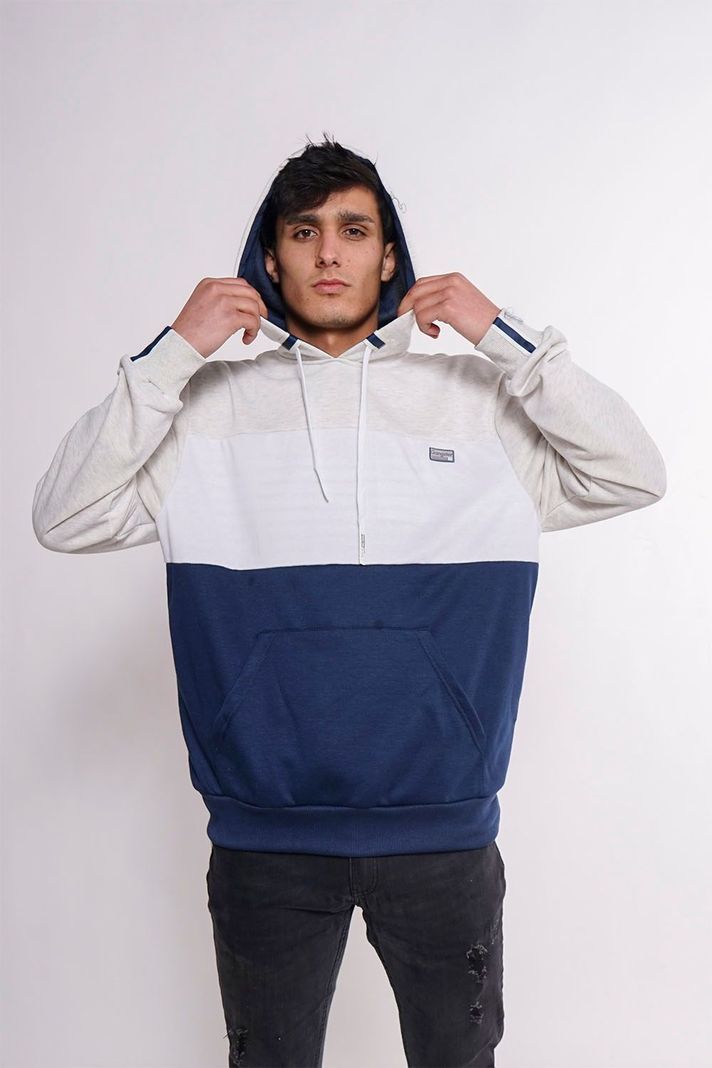 Poleron Hoodie La Beach Azul Gangster-0