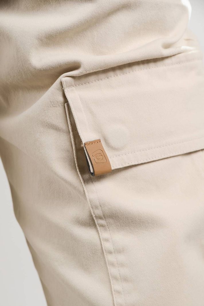 Pantalon Jogger Canvas Recruit Beige Gangster-2