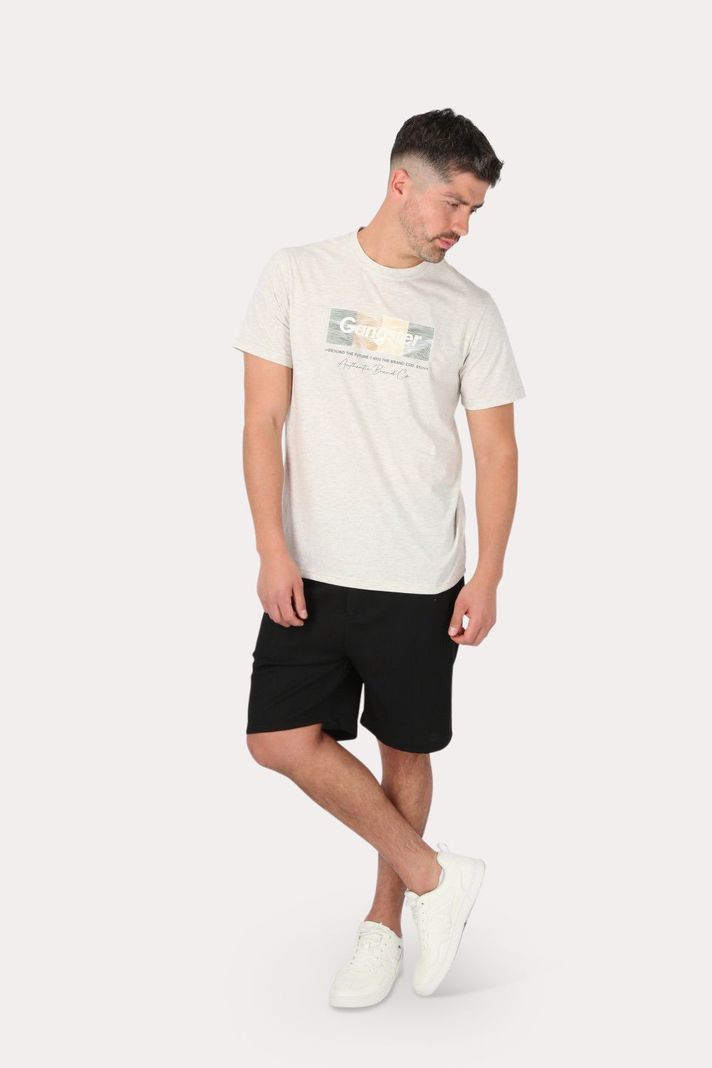 Polera Mc Básica  Cumbuco Gris Gangster-3