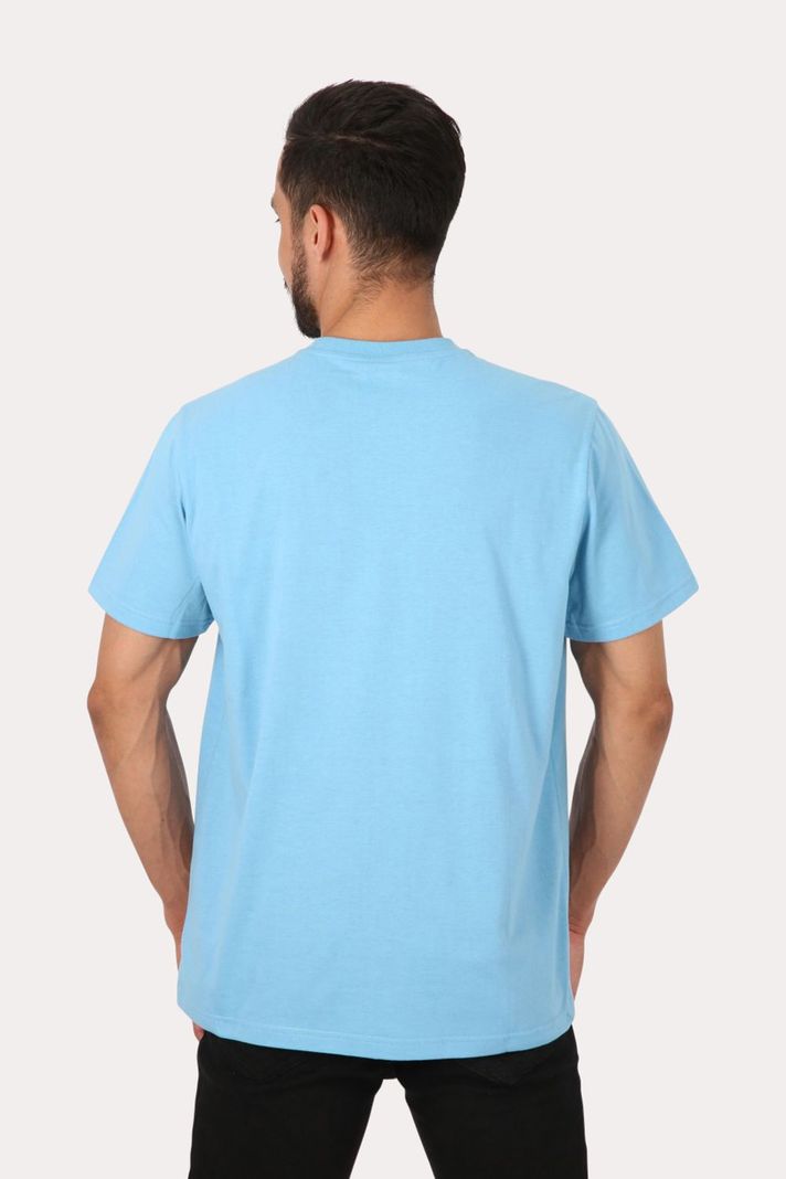 Polera Mc Básica  Classic Celeste Gangster-1
