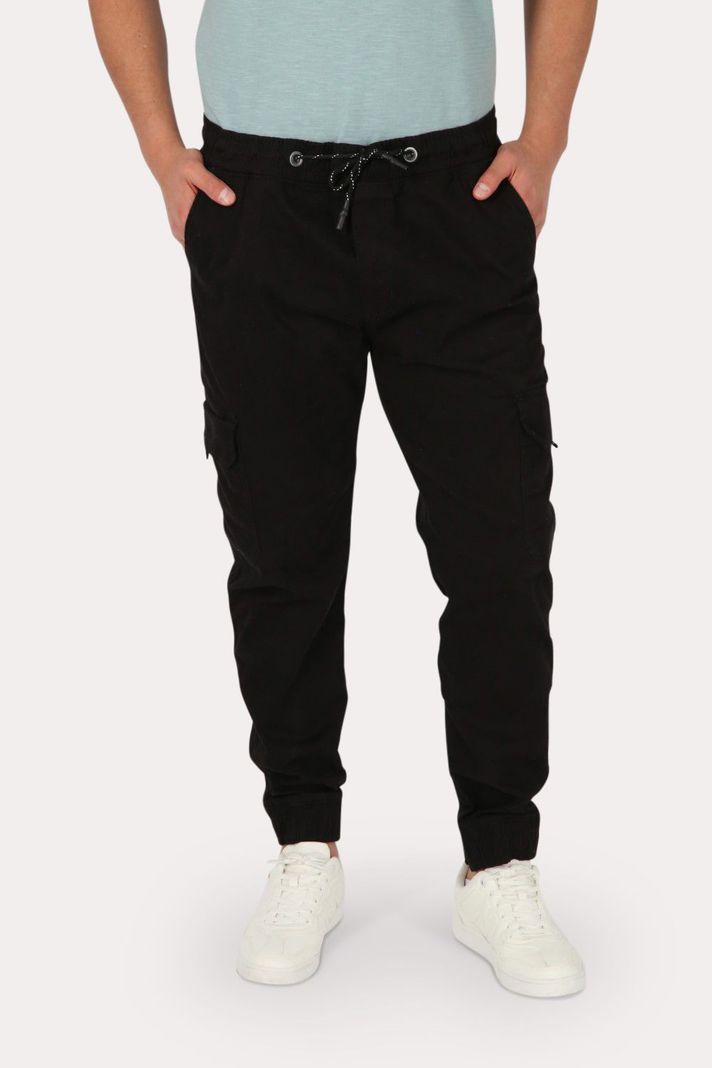 Pantalon Jogger Canvas 0 Negro Gangster-0