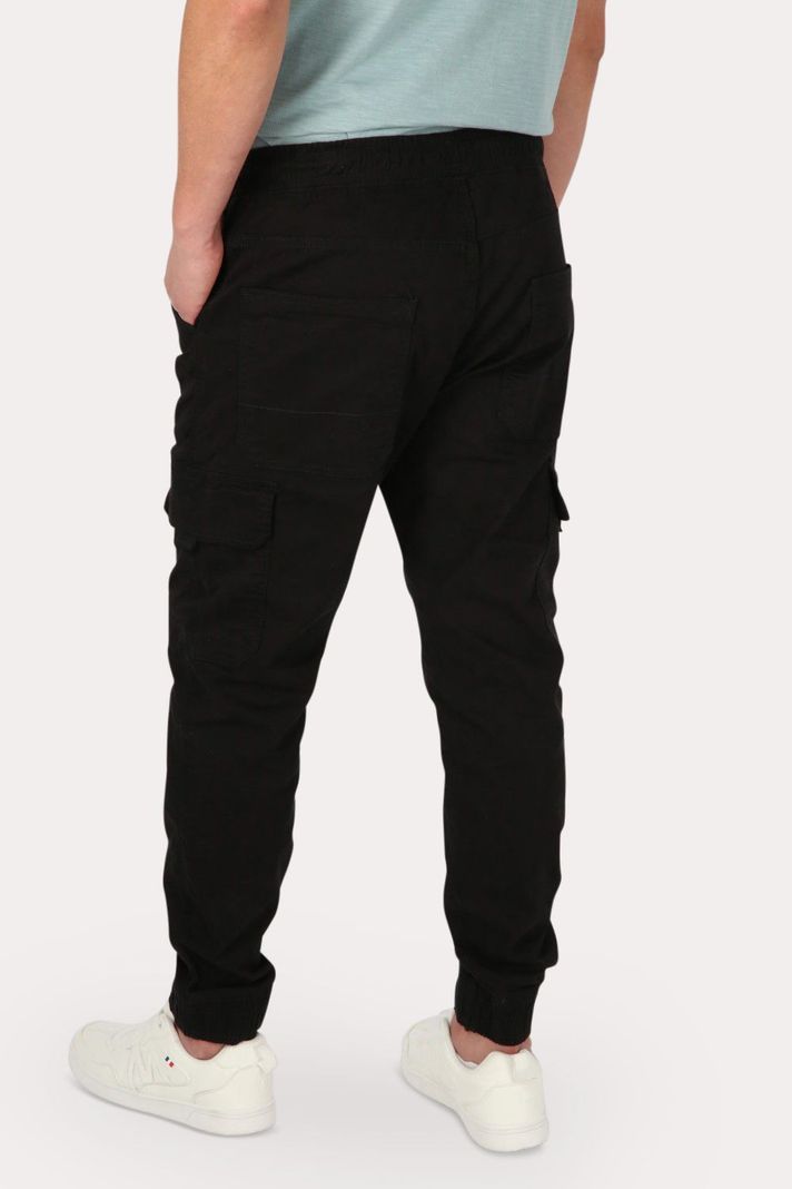 Pantalon Jogger Canvas 0 Negro Gangster-1