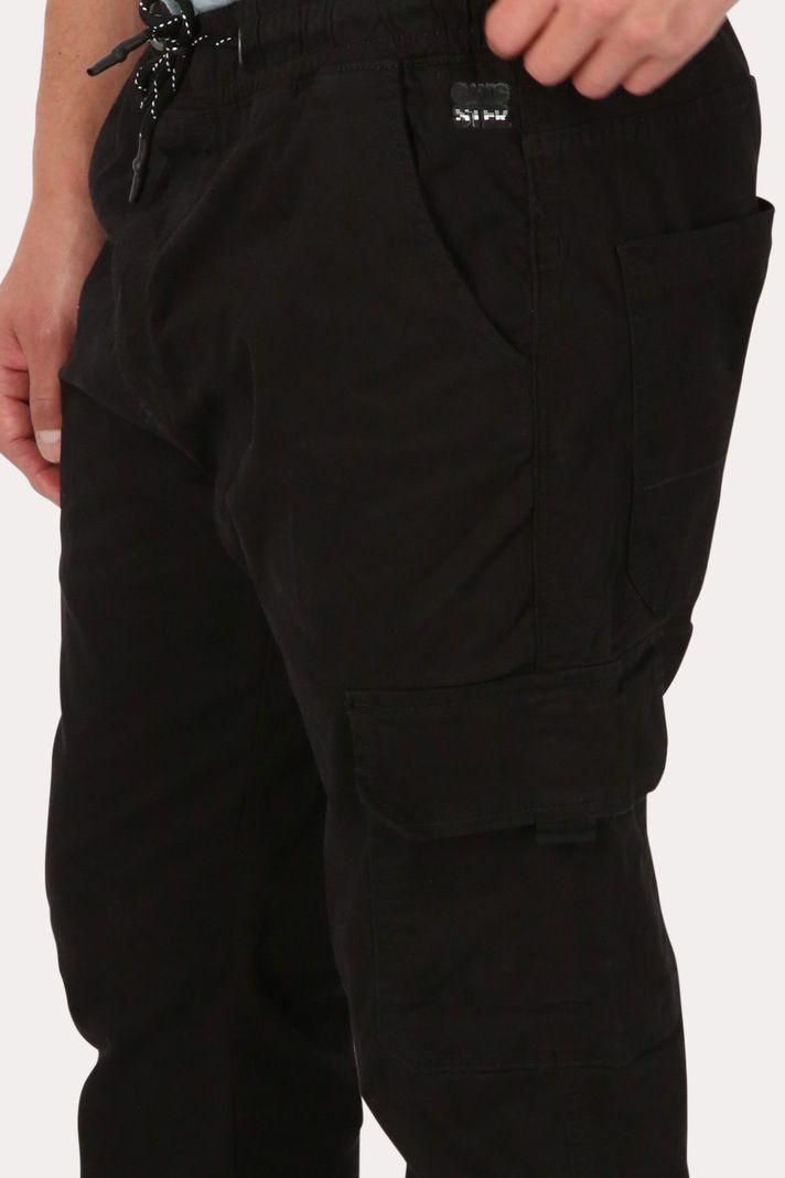 Pantalon Jogger Canvas 0 Negro Gangster-2