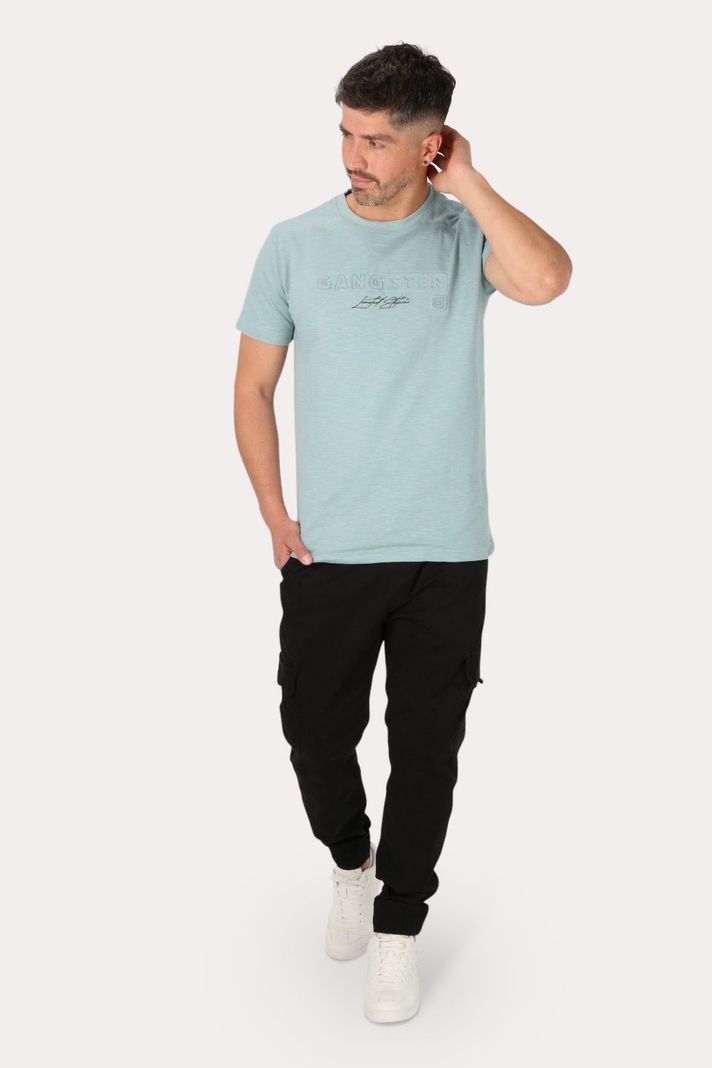 Pantalon Jogger Canvas 0 Negro Gangster-3
