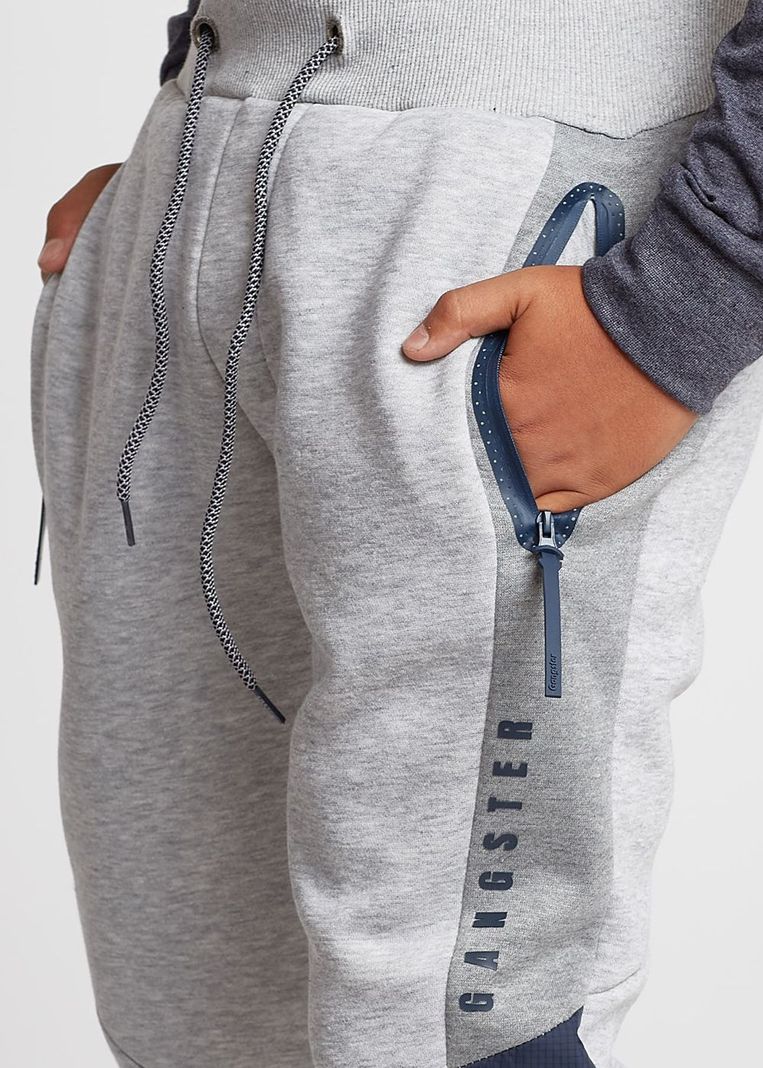 Teen Buzo Jogger Maya Gris Gangster-2