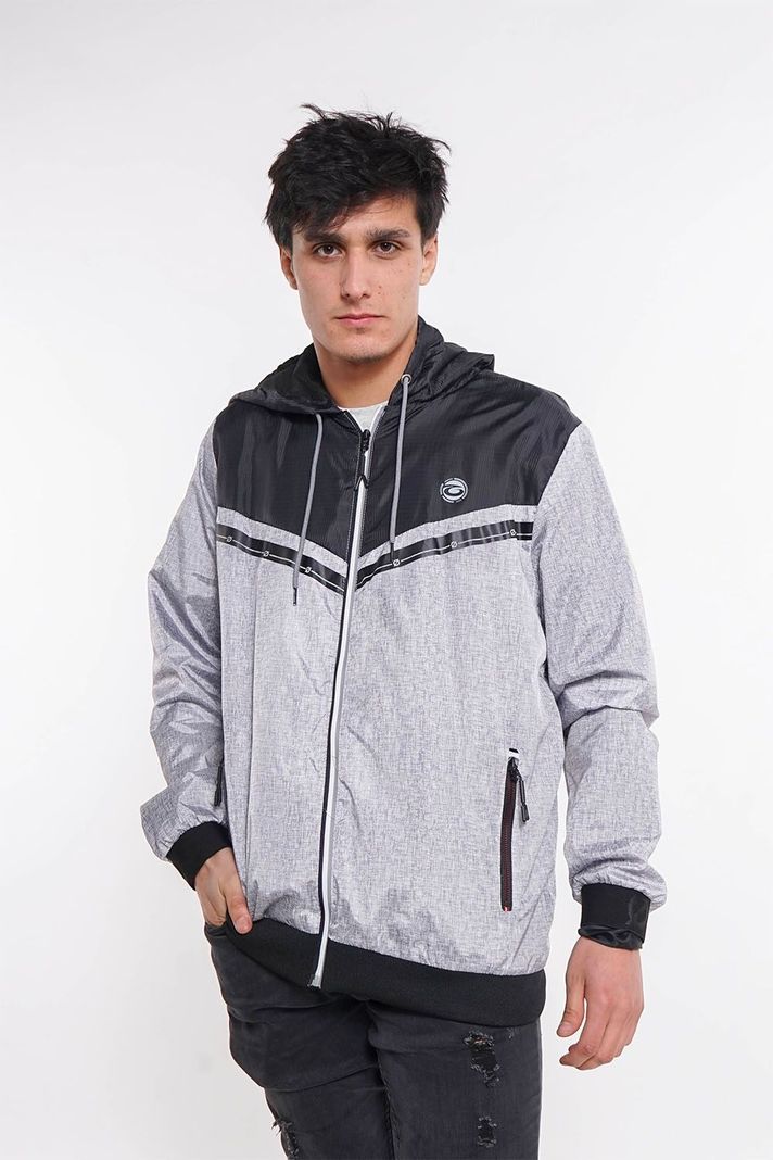 Cortaviento Hero Gris Gangster-0