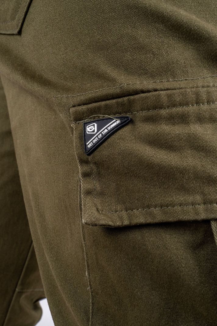 Pantalon Jogger Canvas Parachute Verde Gangster-2