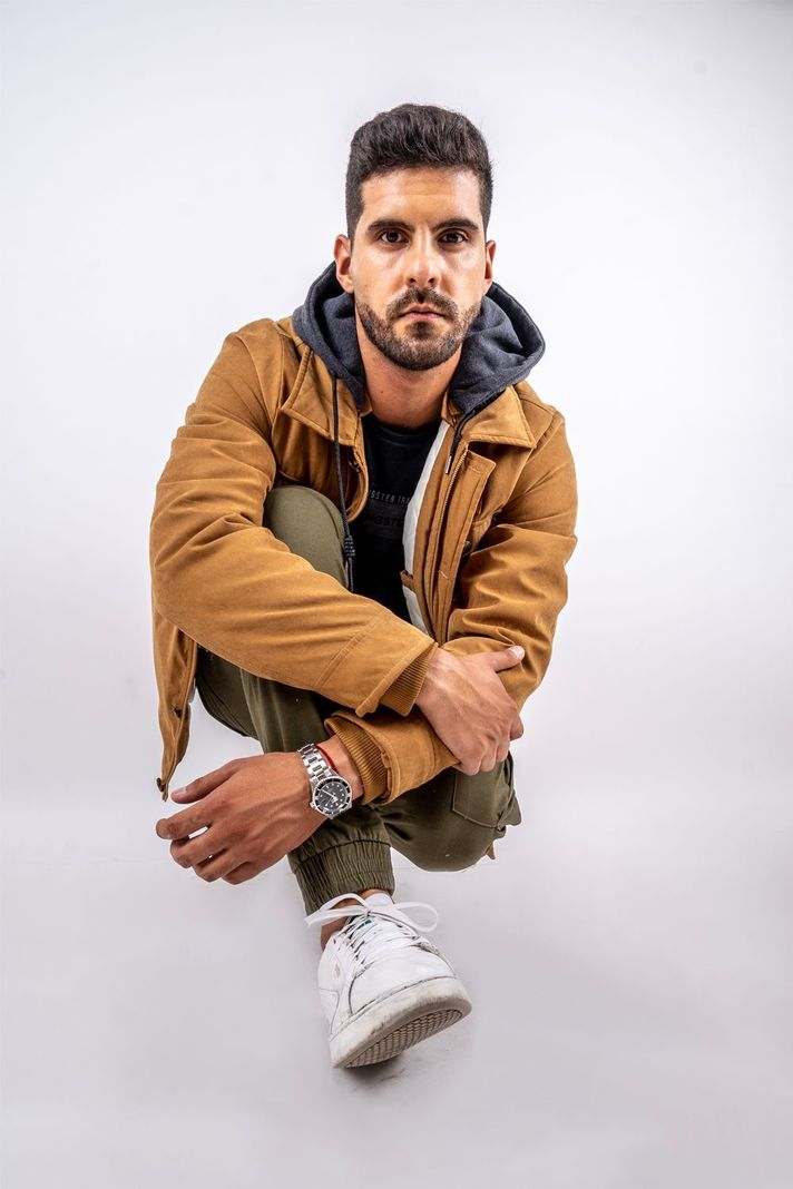 Pantalon Jogger Canvas Parachute Verde Gangster-3