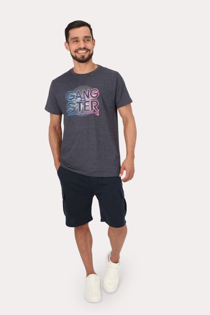 Polera Mc Básica  Leme Gris Gangster-2