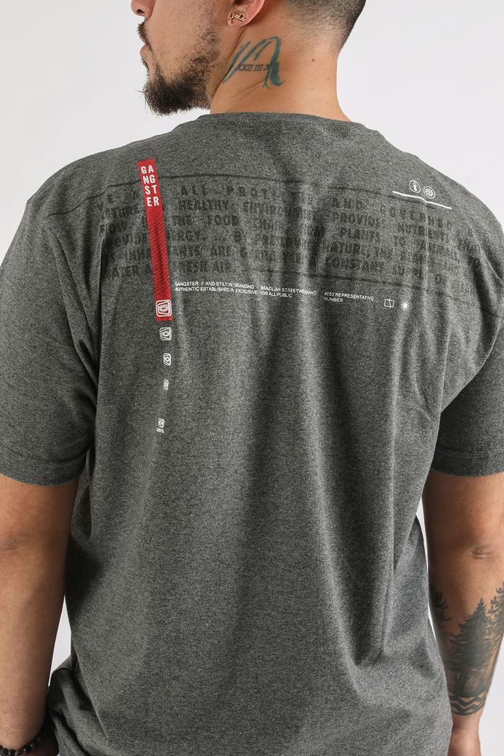 Polera Mc Básica Narrative Gris Gangster-2