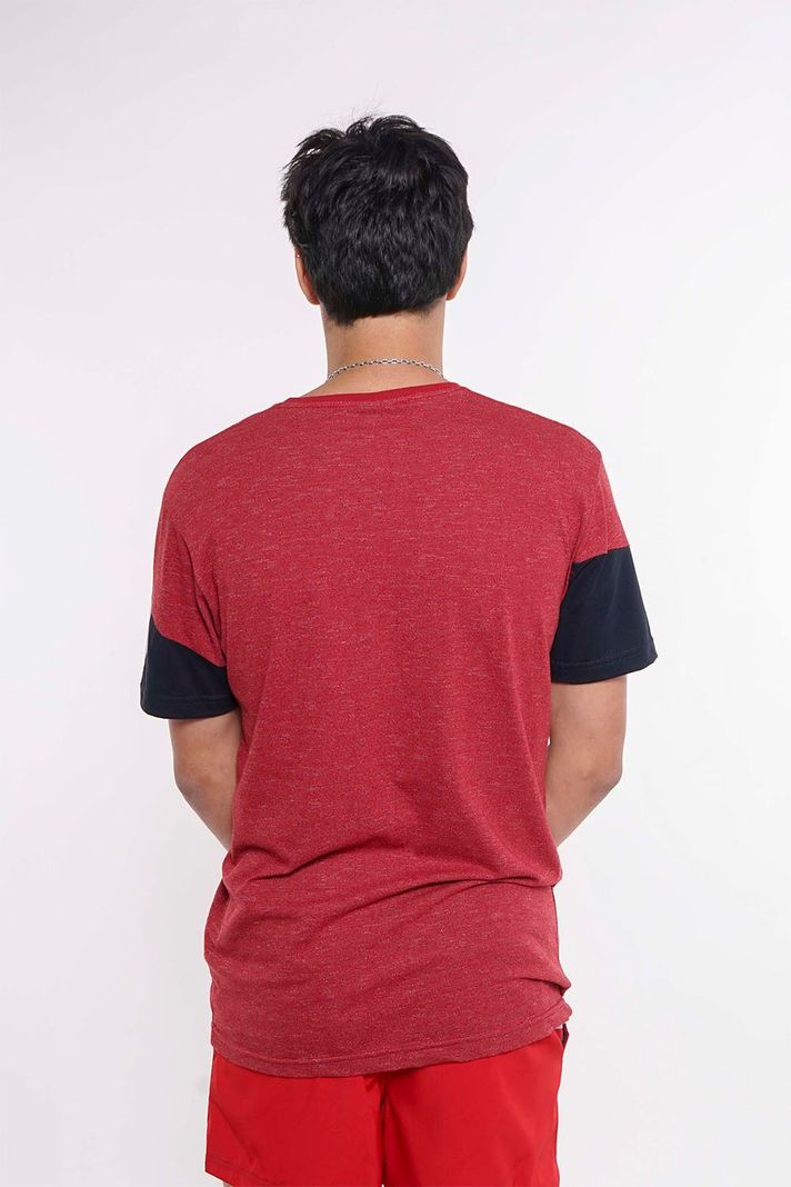 Polera Polo Deshou Roja Gangster-1