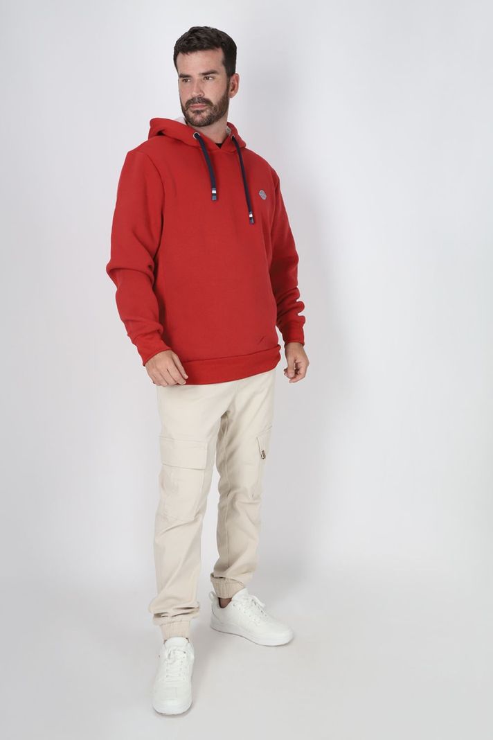 Poleron Hoodie Giddy Rojo Gangster-3