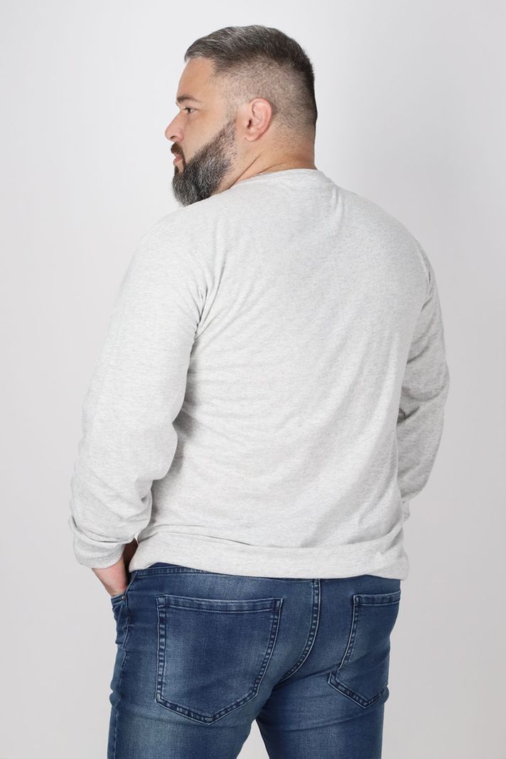 Plus Polera Manga Larga Head Arena Gangster-1