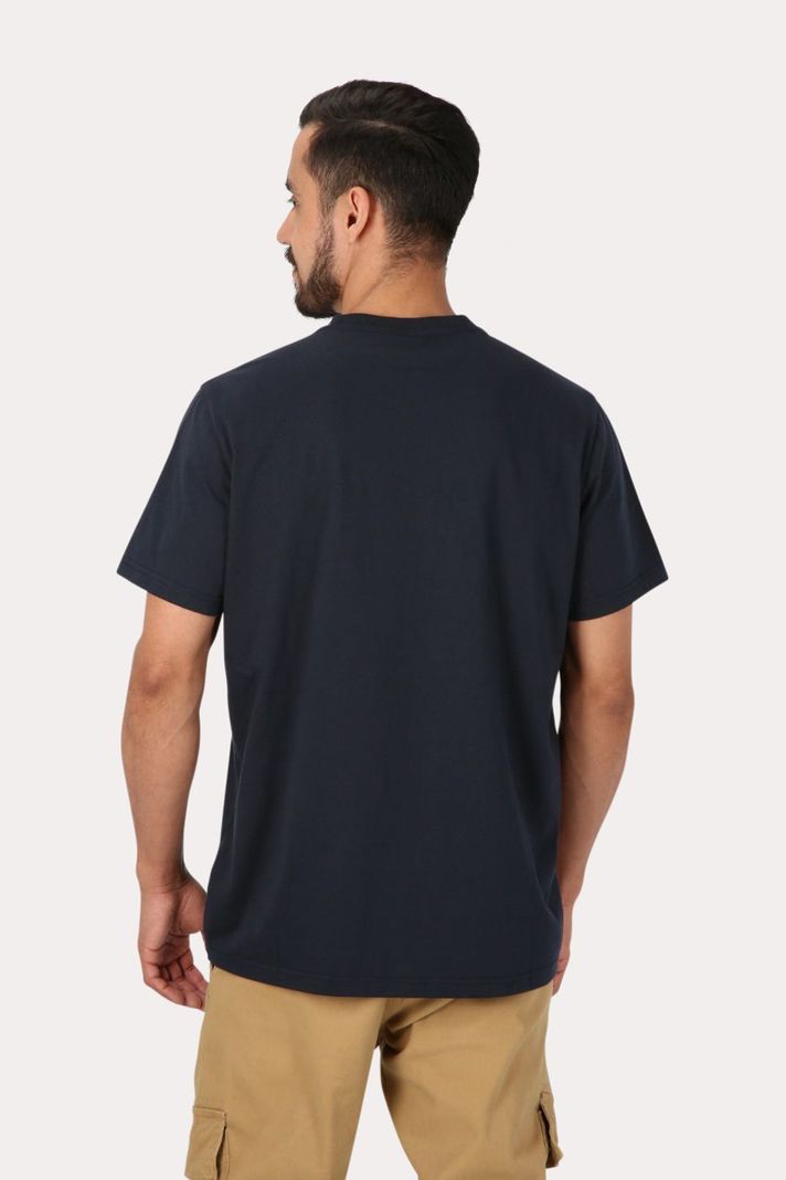 Plus Polera Mc Básica  Atalaia Azul Gangster-1