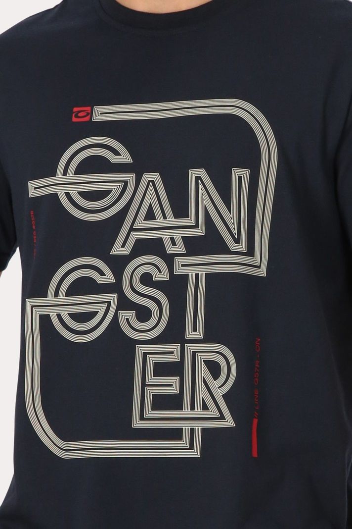 Plus Polera Mc Básica  Atalaia Azul Gangster-2