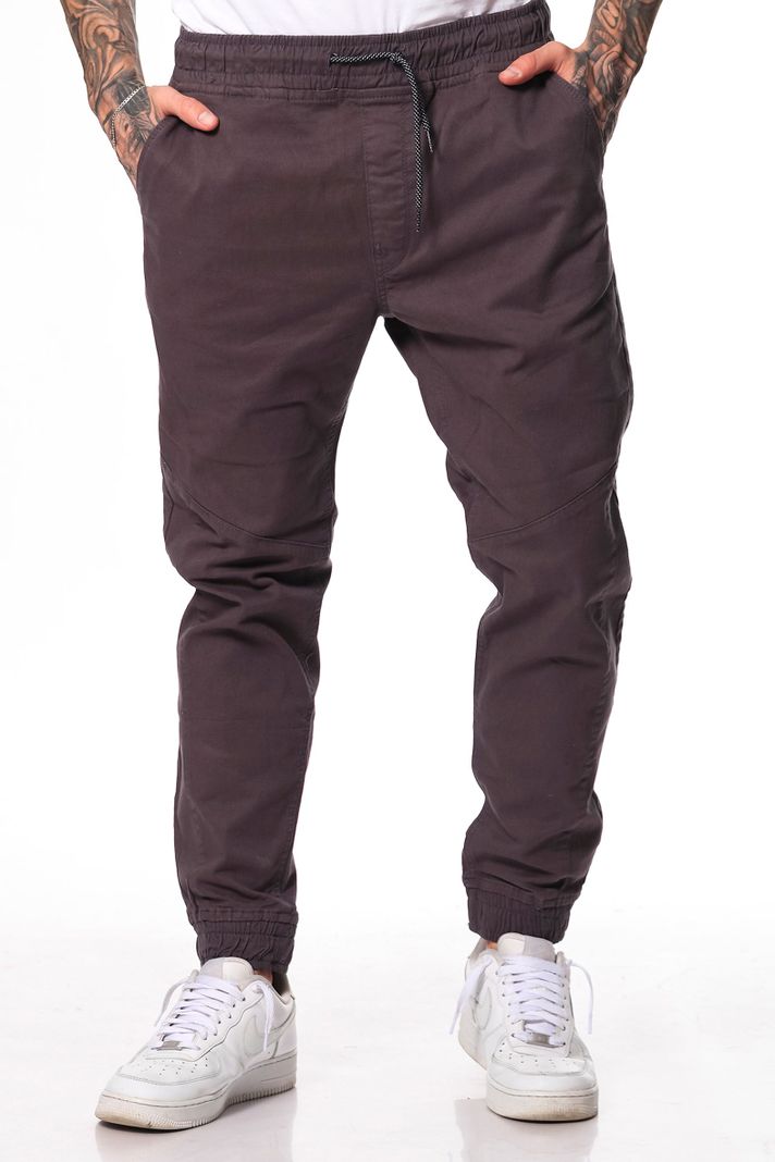 Pantalon Jogger Canvas  Force Gris  Overcore-0