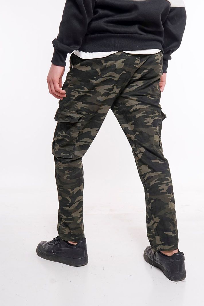 Pantalon Jogger Canvas Tradicional Militar Gangster-1
