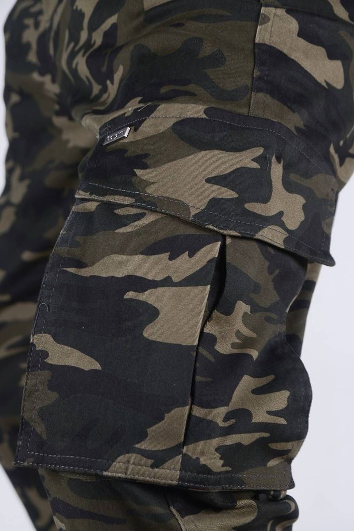 Pantalon Jogger Canvas Tradicional Militar Gangster-3
