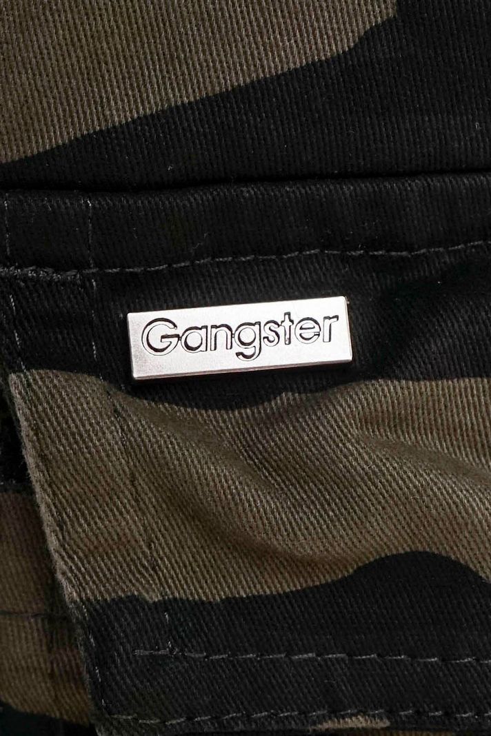 Pantalon Jogger Canvas Tradicional Militar Gangster-5