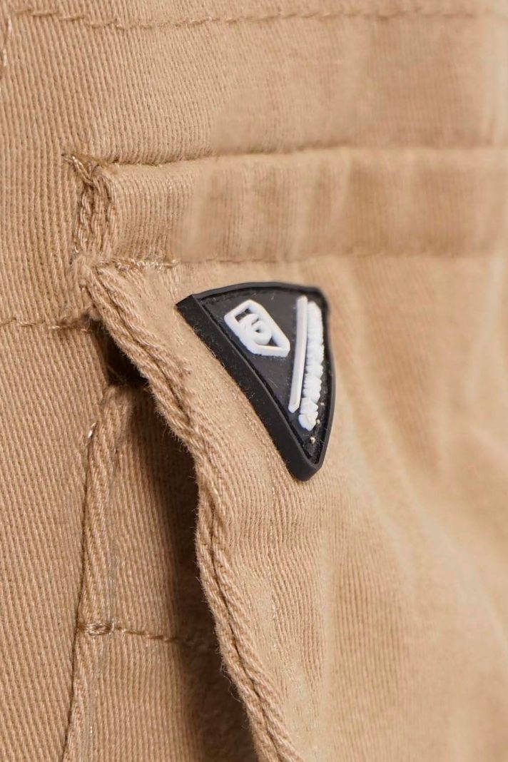 Pantalon Jogger Canvas Parachute Café Gangster-2