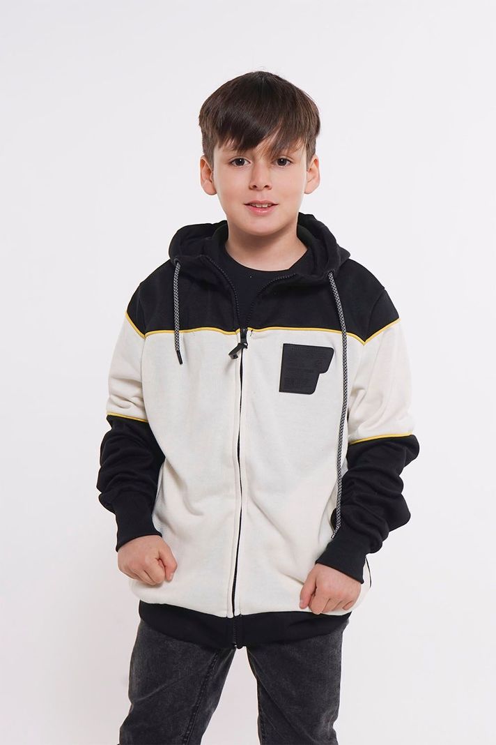Teen Poleron Fullzipper Evolution Negro-0