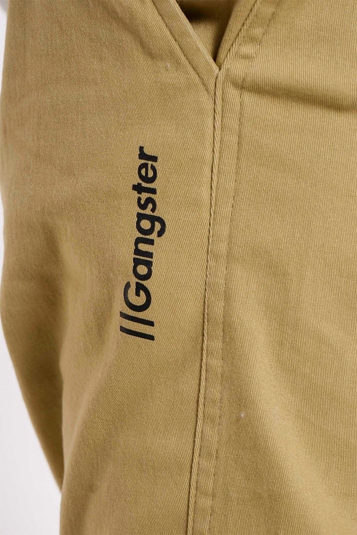 Pantalon Jogger Canvas Over Kaki Gangster-2