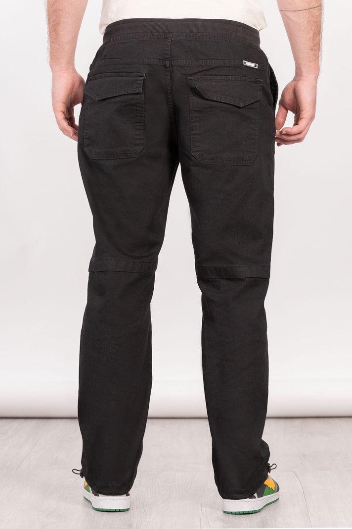 Pantalon Denim Groovy Negro Overcore-1