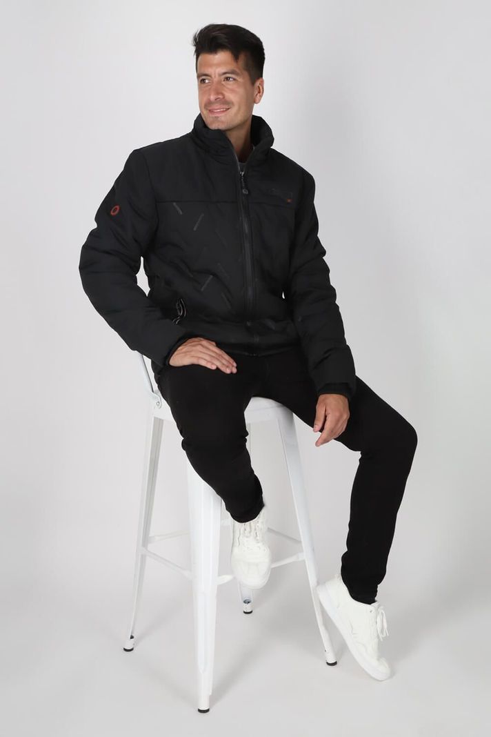 Parka Glacier Negro Gangster-3