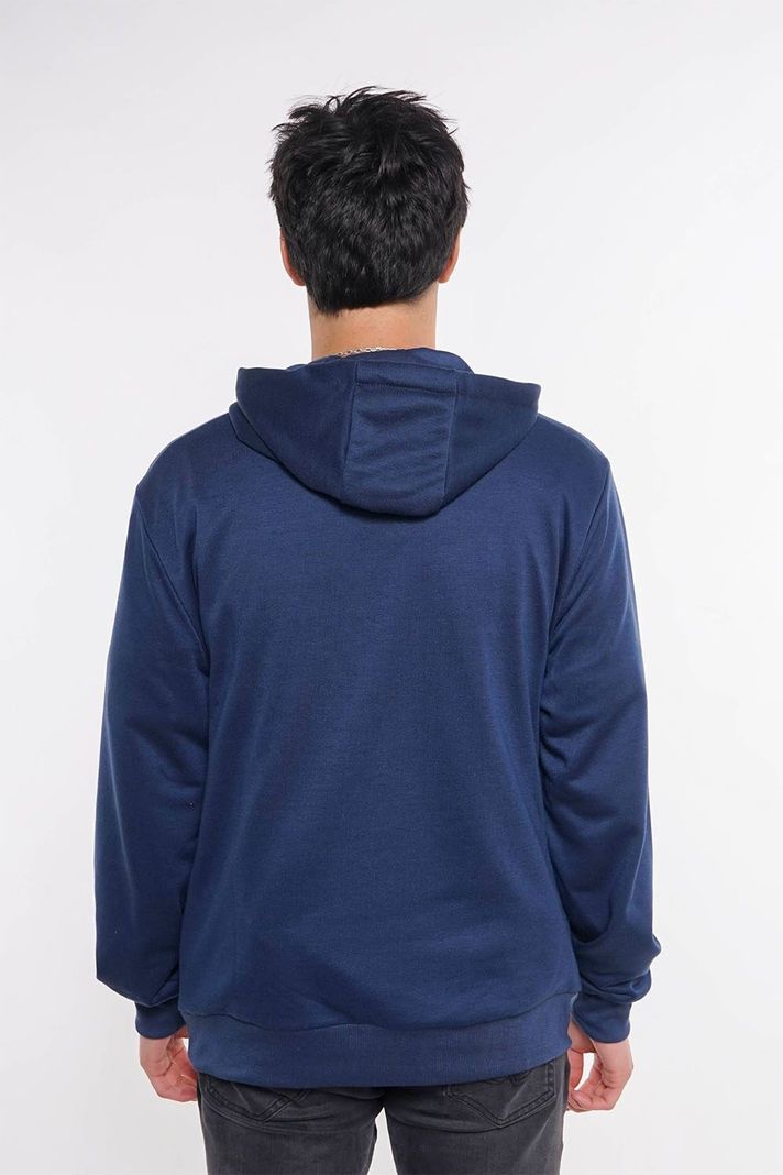 Poleron Hoodie Insti Azul Gangster-1
