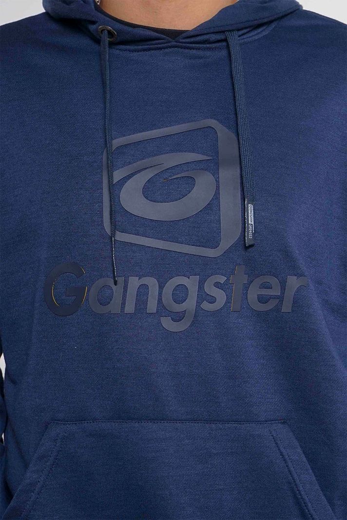 Poleron Hoodie Insti Azul Gangster-2