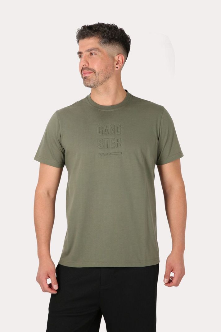 Polera Mc Básica  Gunga Gris Gangster-0