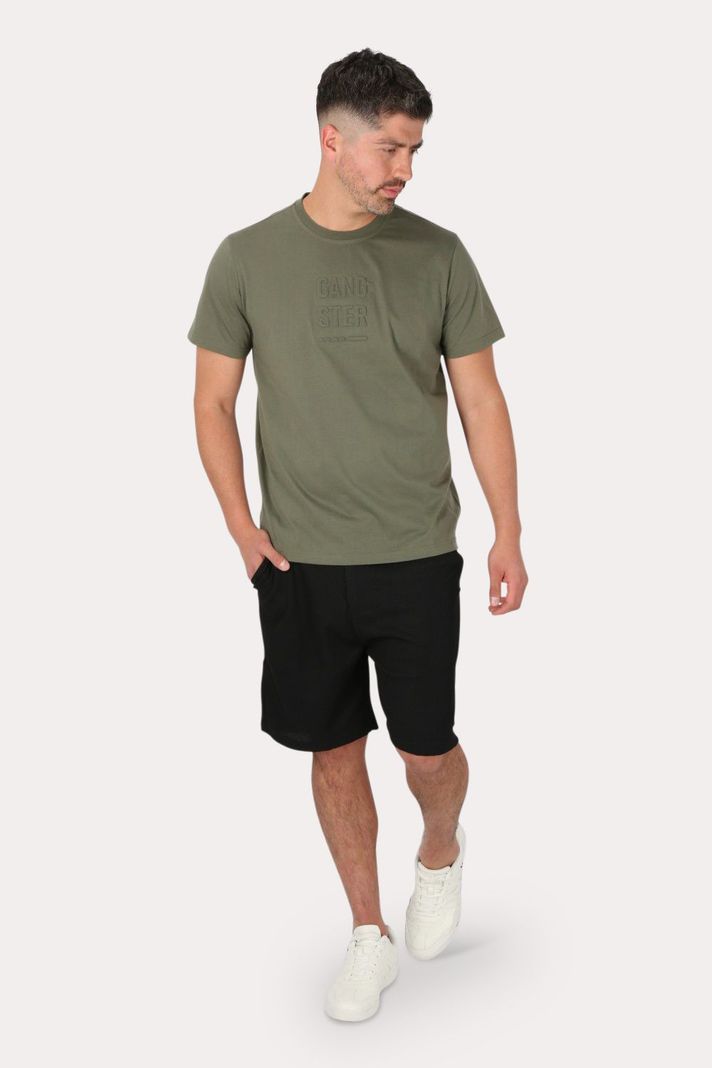 Polera Mc Básica  Gunga Gris Gangster-3