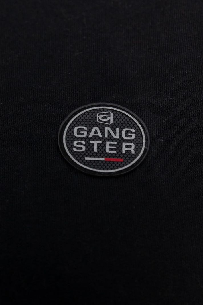 Plus Polerón Full Zipper Sherpa Tracker Negro Gangster-4