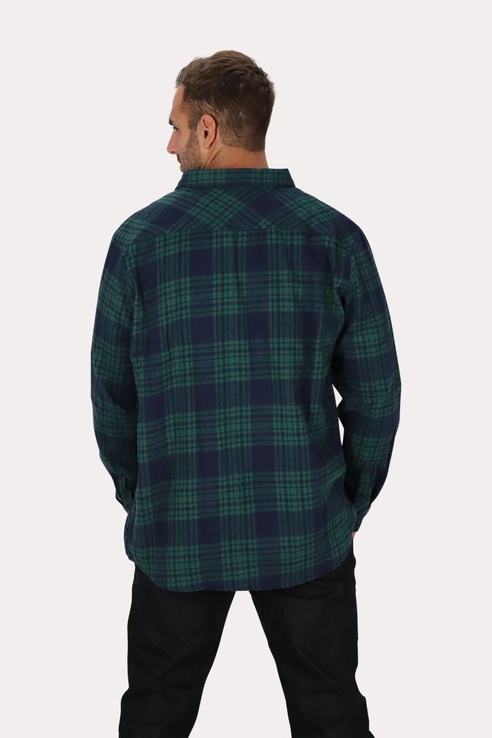 Plus Camisa ML Evergreen Verde Gangster-1