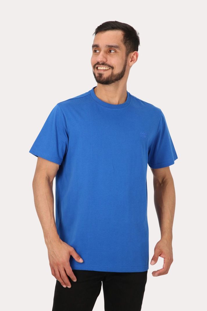Polera Mc Básica  Classic Azul Gangster-0