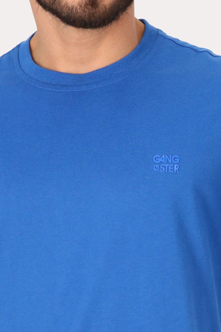 Polera Mc Básica  Classic Azul Gangster-2