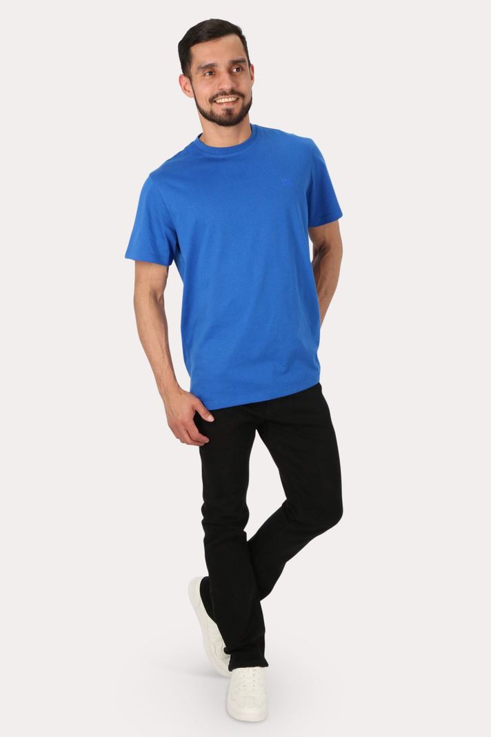 Polera Mc Básica  Classic Azul Gangster-3
