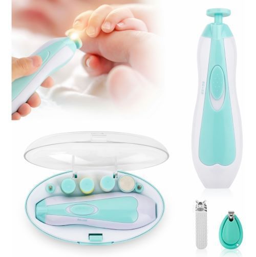 Lima De Uñas Para Bebe Eléctrico / Cortador De Uñas Bebe-0