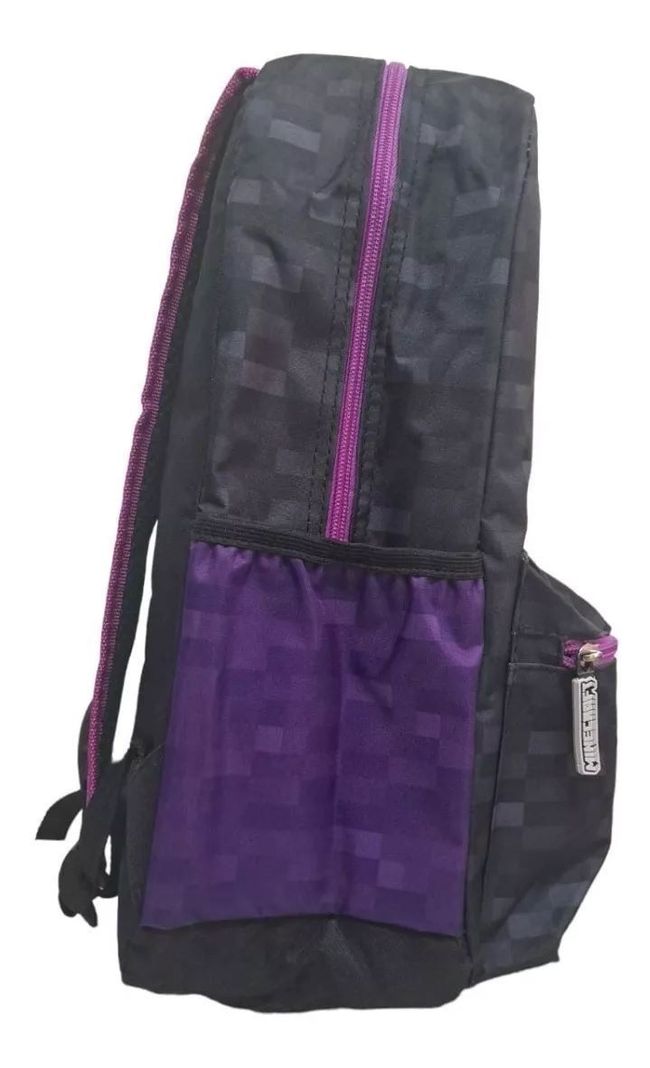 Mochila Escolar Minecraft-1