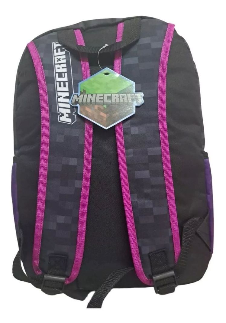 Mochila Escolar Minecraft-2