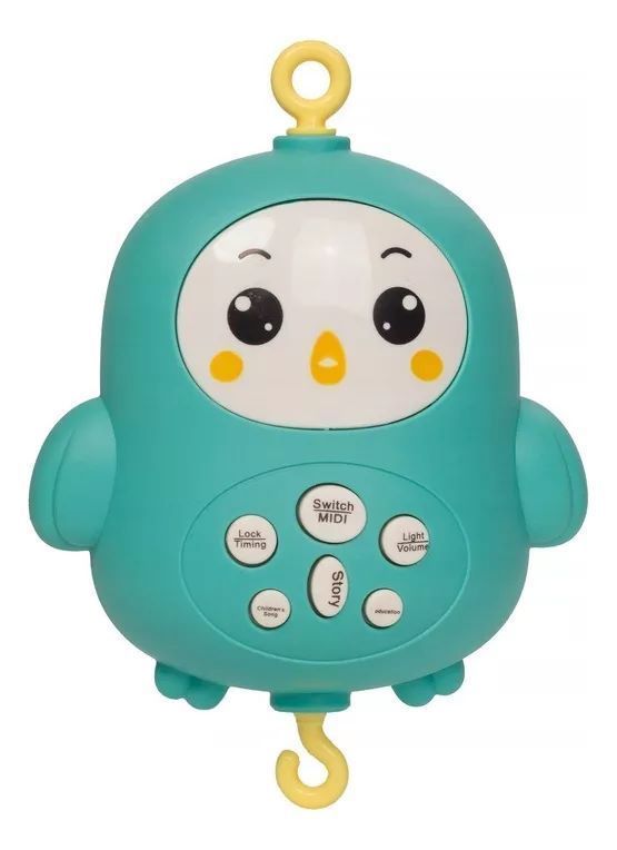 Móvil Giratorio Para Cuna De Bebe Con Luz y Sonido-1