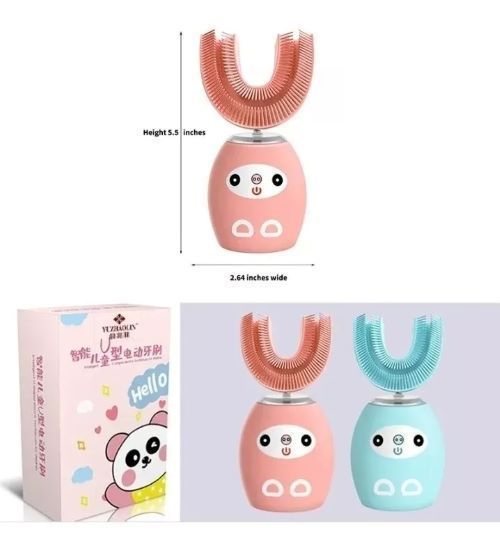 Cepillo Dental 360 Ultrasónico Limpiador Dientes Para Niños-2