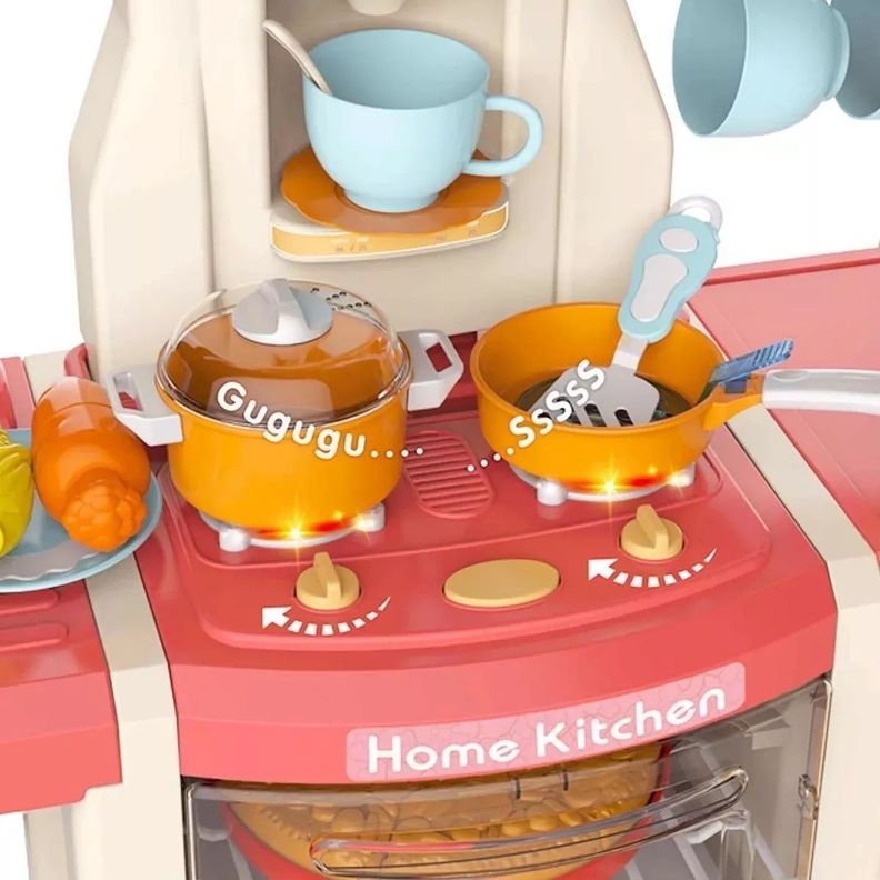 Cocina Infantil Didáctica Con Accesorios 100 cm-6