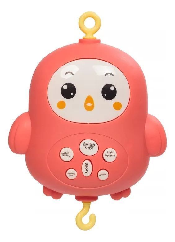 Móvil Giratorio Para Cuna De Bebe Con Luz y Sonido-1
